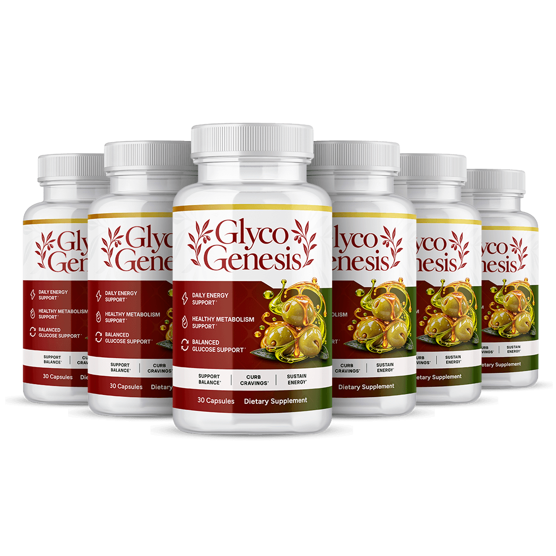 Six bottles of GlycoGenesis